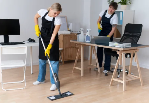 Nettoyage de bureau professionnel à Cases-de-Pène